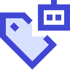 Ai Tagging Robot Icon from Sharp Duo Set