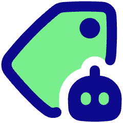 Ai Tagging Robot Icon from Plump Pop Set