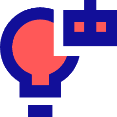 Ai Technology Robot Icon from Sharp Pop Set