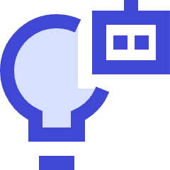 Ai Technology Robot Icon from Sharp Duo Set