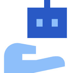 Ai Tools Robot Icon from Sharp Flat Set