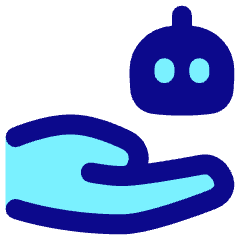Ai Tools Robot Icon from Plump Pop Set