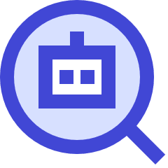 Ai Upscale Robot Icon from Sharp Duo Set