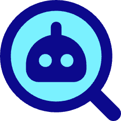 Ai Upscale Robot Icon from Core Pop Set