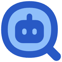 Ai Upscale Robot Icon from Flex Flat Set