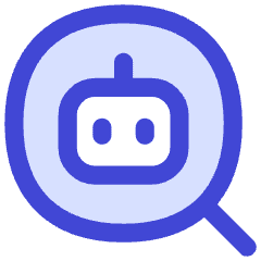 Ai Upscale Robot Icon from Flex Duo Set