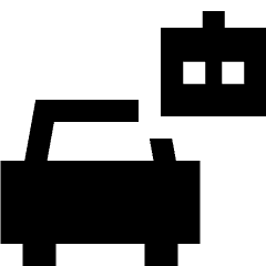 Ai Vehicle Robot 1 Icon from Sharp Solid Set