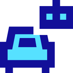 Ai Vehicle Robot 1 Icon from Sharp Pop Set