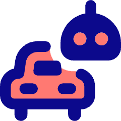Ai Vehicle Robot 2 Icon from Core Pop Set