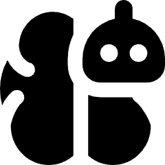 Artificial Intelligence Robot Icon from Core Solid Set