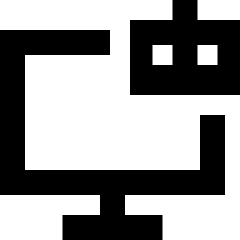 Computer Ai Robot Icon from Sharp Remix Set