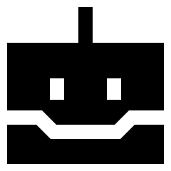 Cyborg Icon from Sharp Solid Set