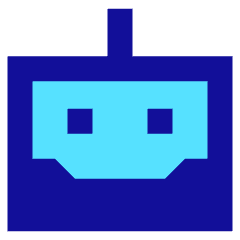 Cyborg Icon from Sharp Pop Set