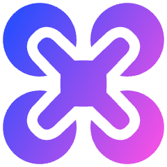 Drone 2 Icon from Plump Gradient Set