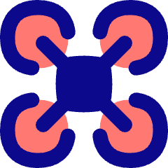 Drone 2 Icon from Flex Pop Set