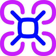 Drone 2 Icon from Flex Neon Set