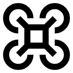 Drone 2 Icon from Sharp Line Set
