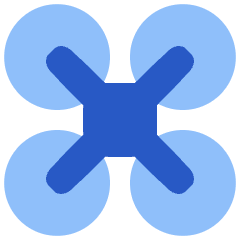 Drone 2 Icon from Plump Flat Set