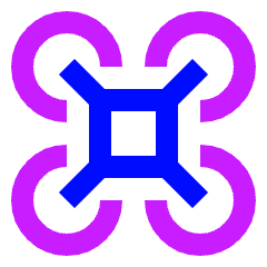 Drone 2 Icon from Sharp Neon Set