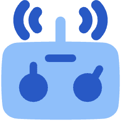 Drone Controller Icon from Plump Flat Set