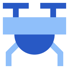 Drone Icon from Sharp Flat Set