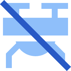 Drone Off Icon from Sharp Flat Set