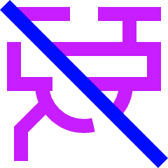 Drone Off Icon from Sharp Neon Set