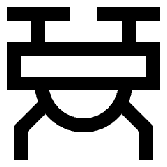 Drone Icon from Sharp Line Set