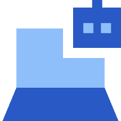 Laptop Ai Robot Icon from Sharp Flat Set