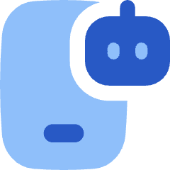 Mobile Ai Robot Icon from Flex Flat Set