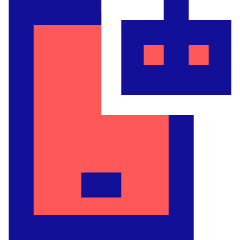 Mobile Ai Robot Icon from Sharp Pop Set