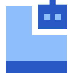 Tablet Ai Robot Icon from Sharp Flat Set