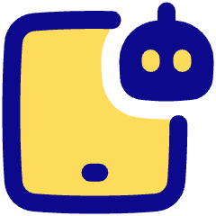 Tablet Ai Robot Icon from Plump Pop Set