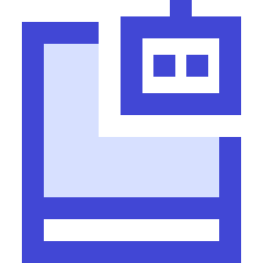 Tablet Ai Robot Icon from Sharp Duo Set