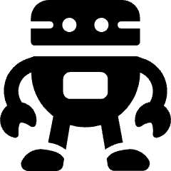 Technology Robot 1 Icon from Ultimate Bold Set