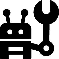 Technology Robot 2 Icon from Ultimate Bold Set