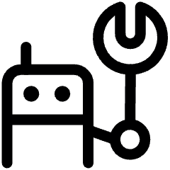 Technology Robot 2 Icon from Ultimate Regular Set