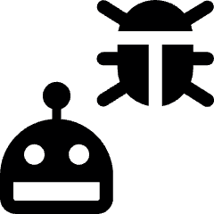 Technology Robot Bug Icon from Ultimate Bold Set