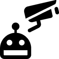 Technology Robot Camera Icon from Ultimate Bold Set