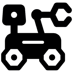 Technology Robot Explorer Icon from Ultimate Bold Set