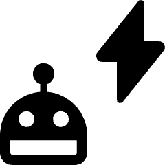 Technology Robot Flash Icon from Ultimate Bold Set