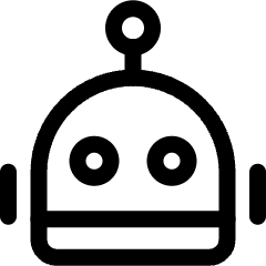 Technology Robot Head 1 Icon from Ultimate Regular Set