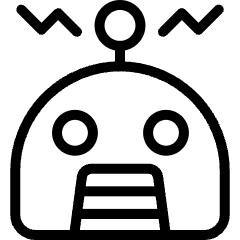 Technology Robot Head 3 Icon from Ultimate Light Set