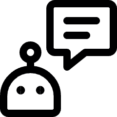 Technology Robot Speech Icon from Ultimate Regular Set