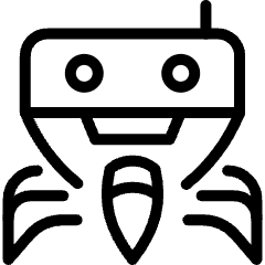 Technology Robot Spider 2 Icon from Ultimate Light Set