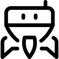 Technology Robot Spider 2 Icon from Ultimate Regular Set