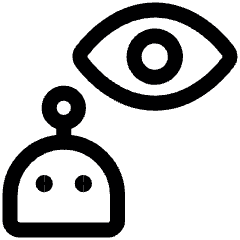 Technology Robot View Icon from Ultimate Regular Set