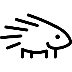 Hedgehog Icon from Ultimate Light Set