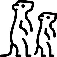 Meerkat Icon from Ultimate Light Set