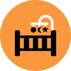 Baby Bed Icon from Kameleon Pop Set